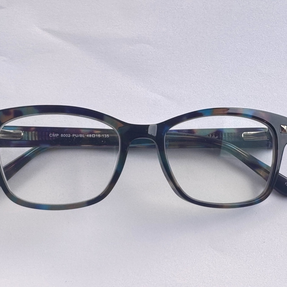 CMP 8002 Purple/ Blue 48/16/135 Eyeglass Frame/Pre-Owned Perfect Condition